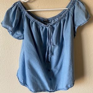 Express flowy top